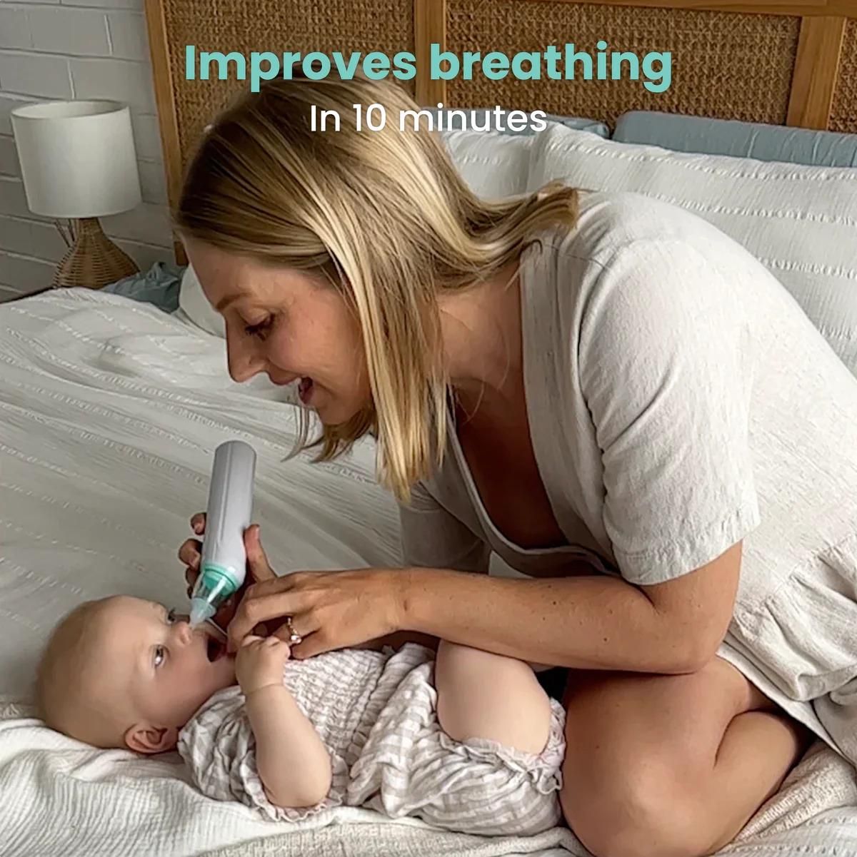 Baby Nasal Aspirator-Electric Nose Suction-Automatic Booger Sucker for Infants
