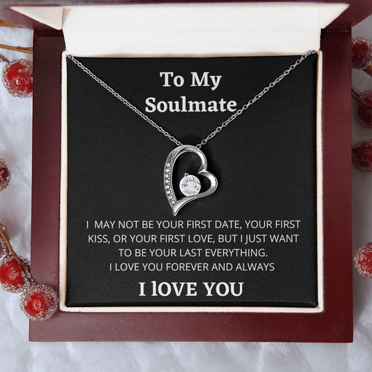 To My Solumate Forever Love Necklace